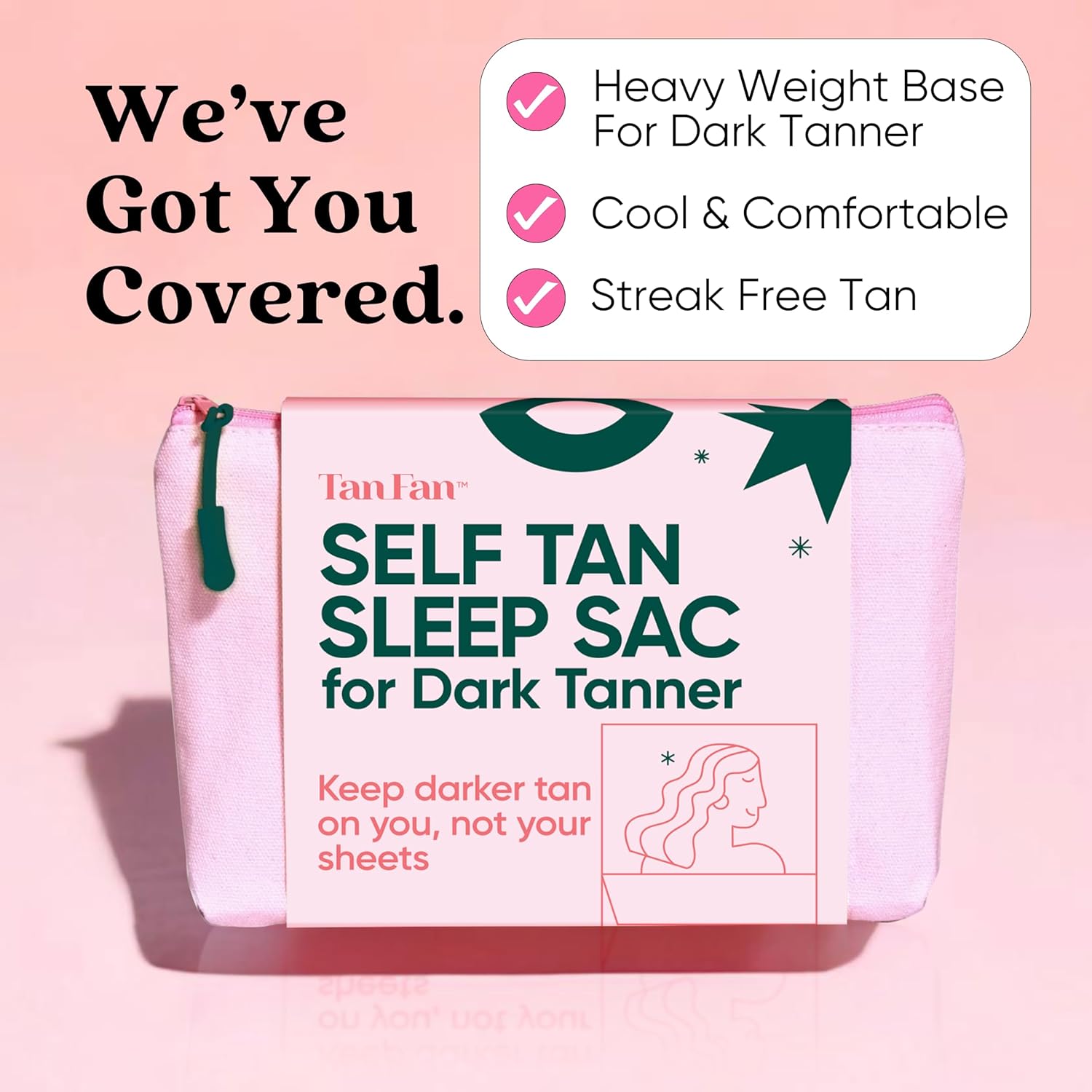 Self Tan Sleep Sac - Dark Tanner