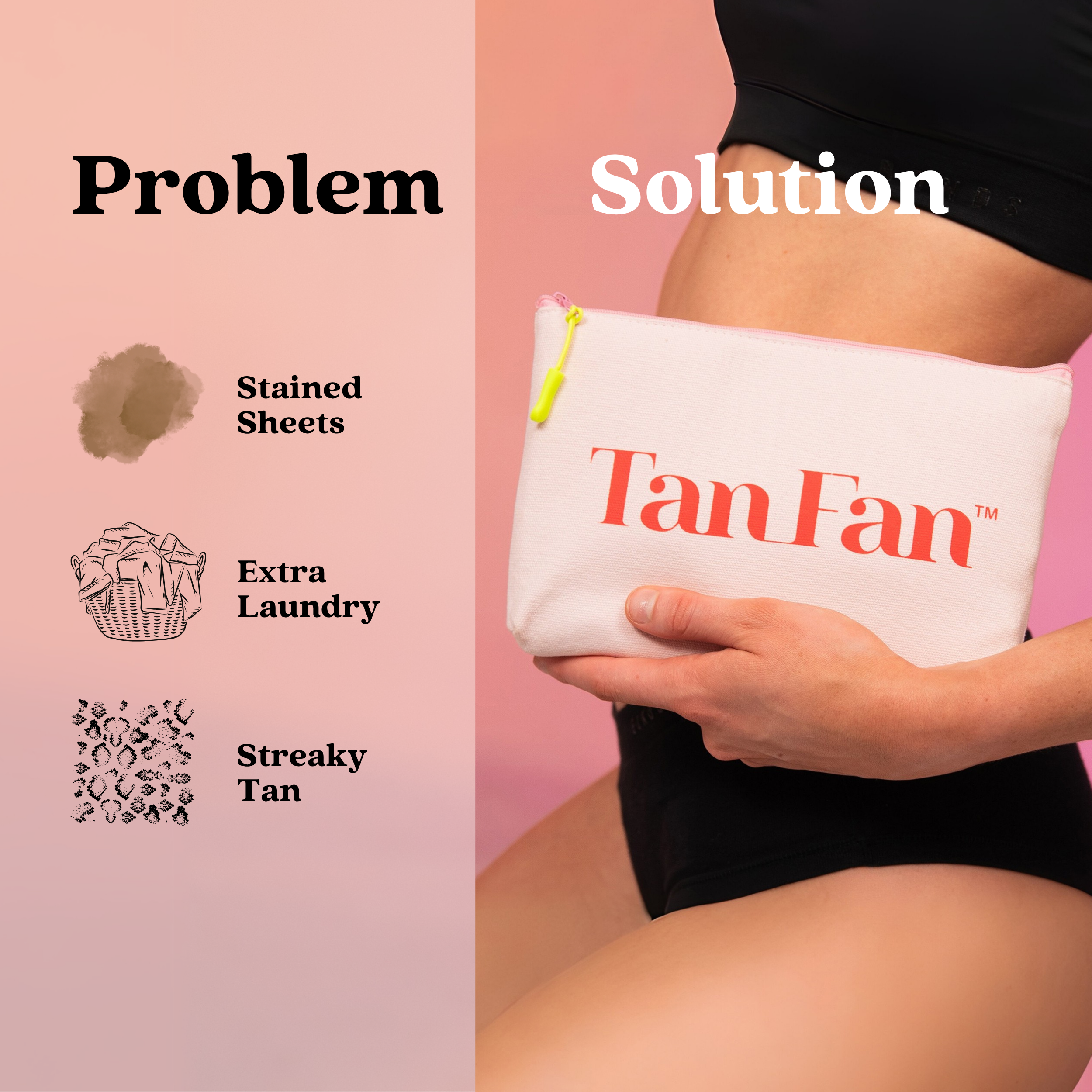 Self Tan Sleep Sac - Pink
