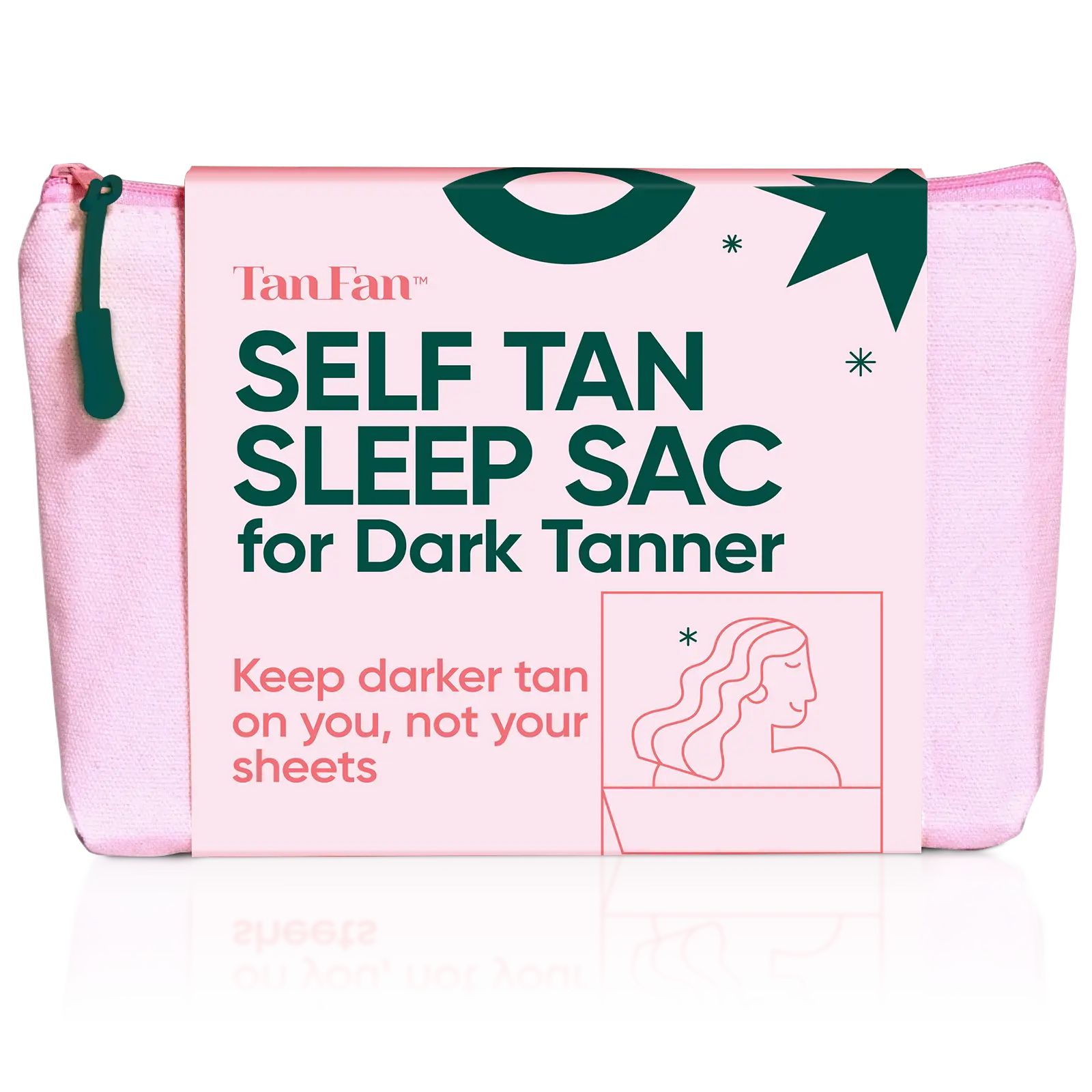 Self Tan Sleep Sac for Dark Tanner – extra protection for deep tans and stain-free sheets.