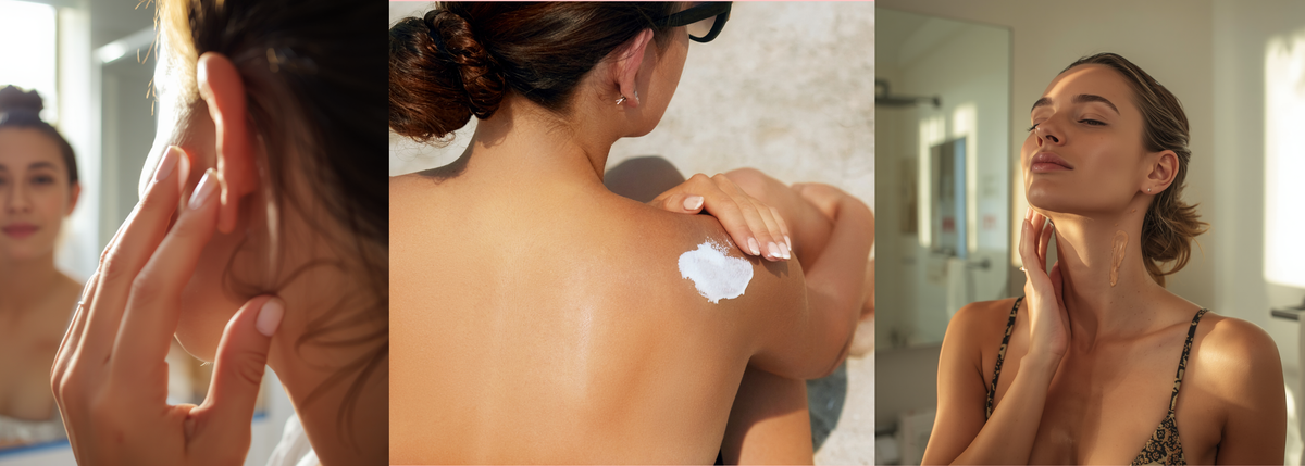 How to Self Tan Hard-to-Reach Areas (Back, Ears, Neck)