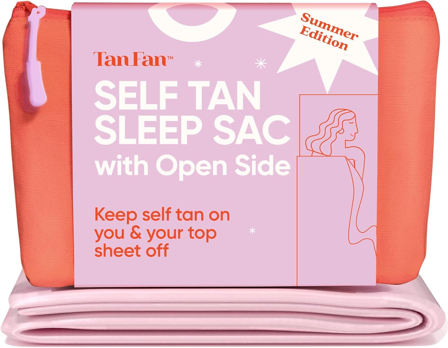Self Tan Sleep Sac - Open Side