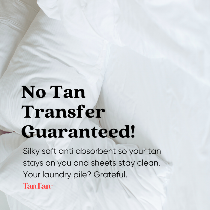 No tan transfer guarantee