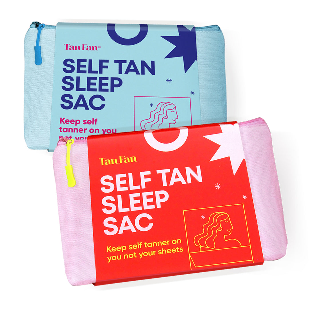 Two Is Better Than One - Pink + Navy Self Tan Sleep Sac