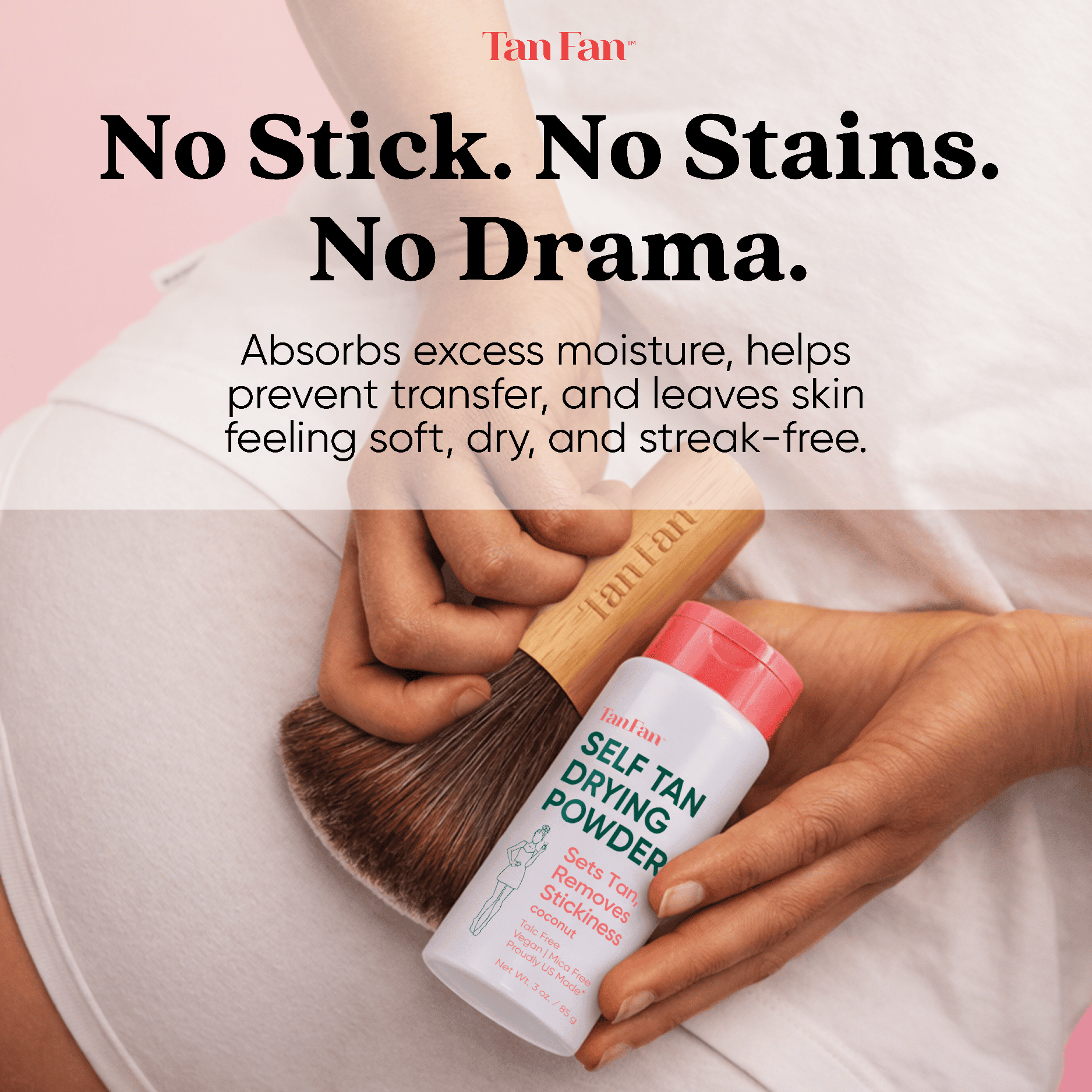 Self Tan Sleep Sac Navy + Powder Kit