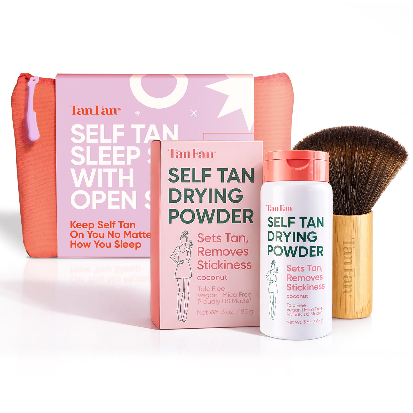Self Tan Sleep Sac Open Side + Powder Kit