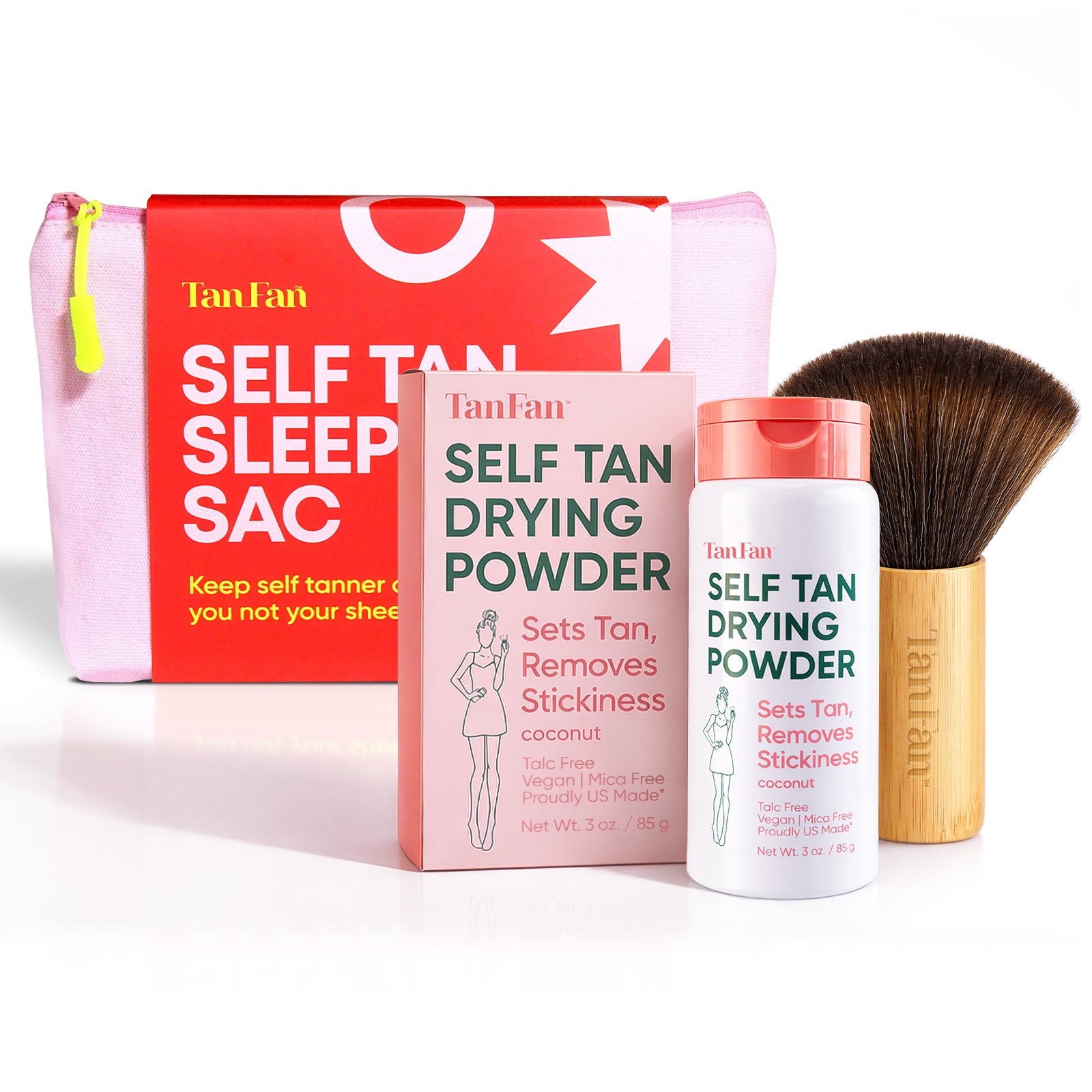 Self Tan Sleep Sac Pink + Powder Kit
