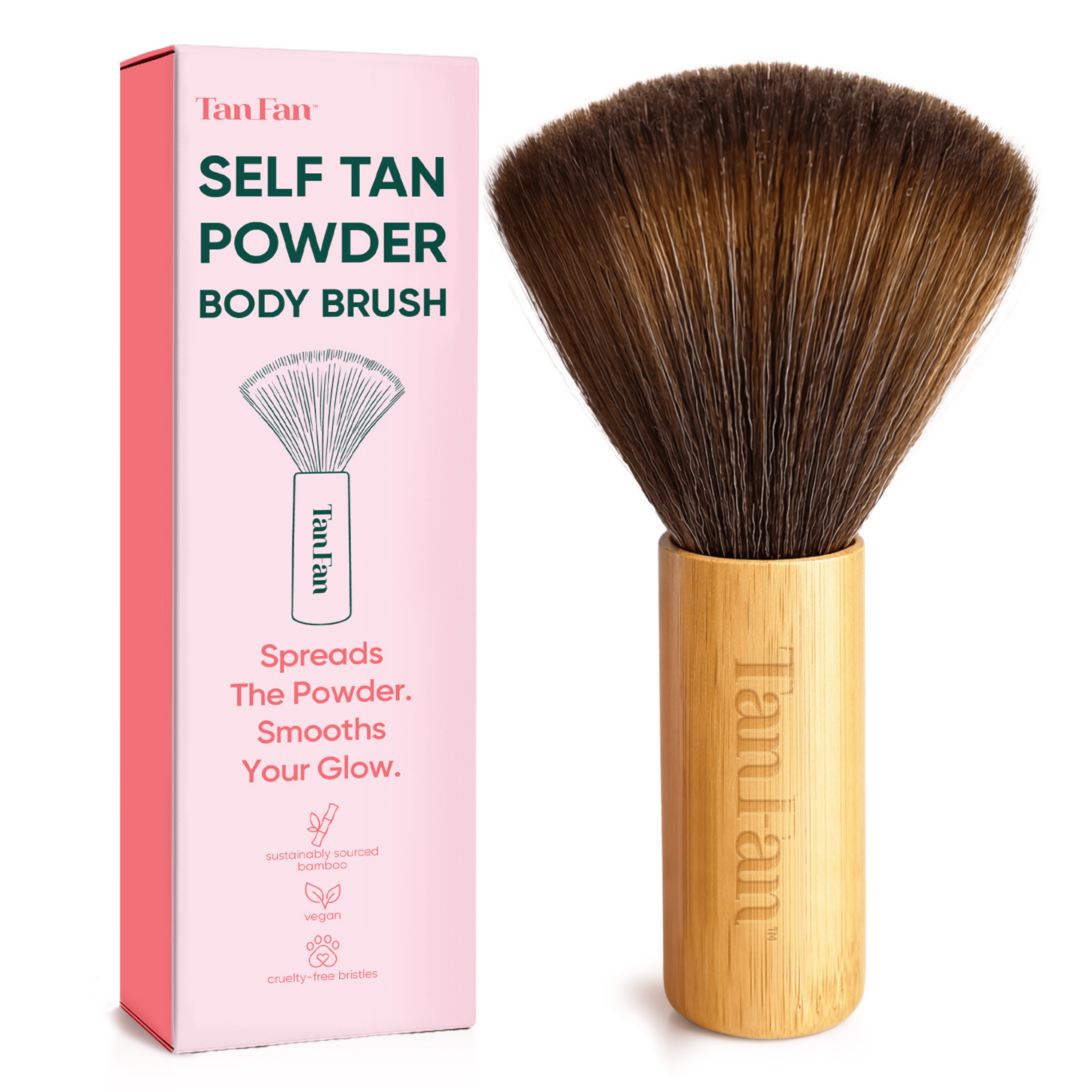 Self Tan Drying Powder Brush