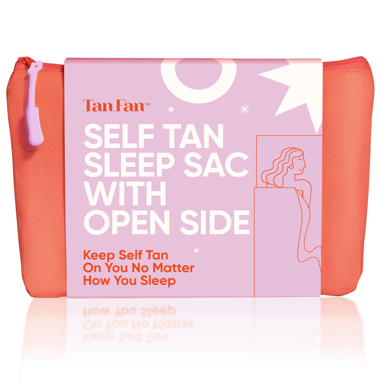 Self Tan Sleep Sac - Open Side